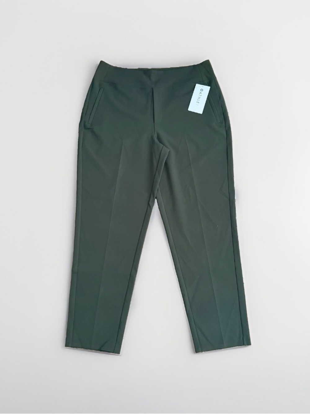 NWT Athleta Endless High Rise Pant Olive Green Size 16 Tall 16T Pull On